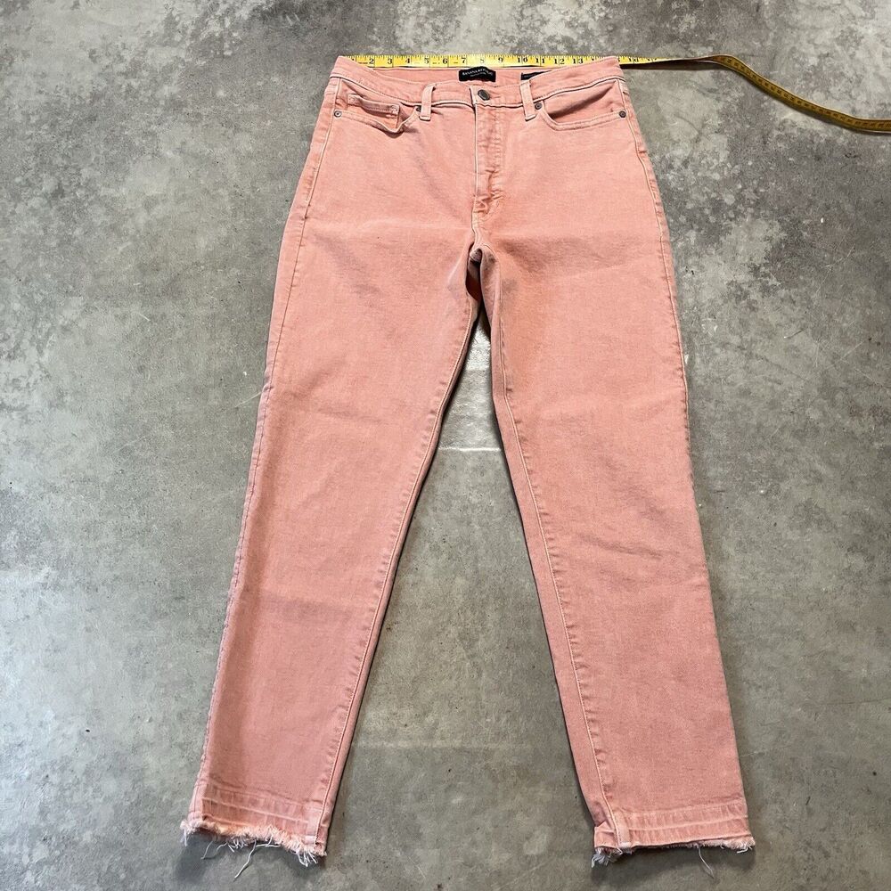 Banana Republic Jeans Womens‎ 31 High Rise Slim Rose Pink Quartz
